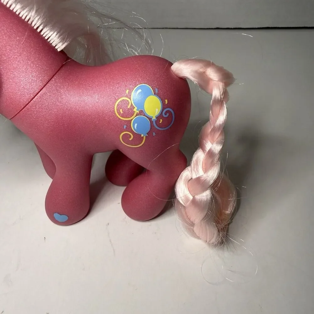 My Little Pony G3 Pinkie Pie Birthday Balloons Basic Fun Retro Figure Hasbro